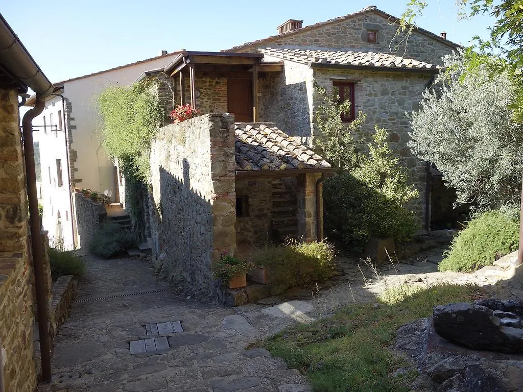 Antico Borgo Montefienali Apartment Il Portico San Vincenti Gaiole in Chianti